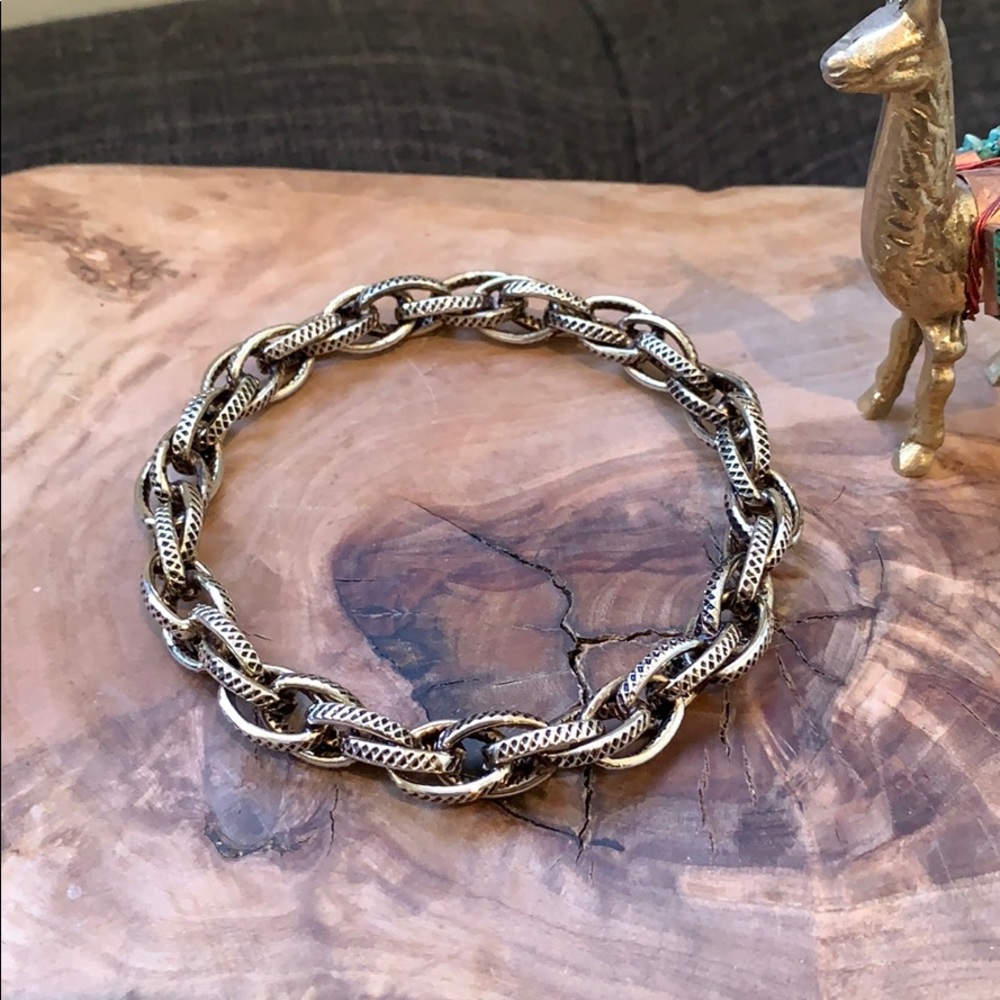 Banana Republic Interlock Loops Bangle NWOT